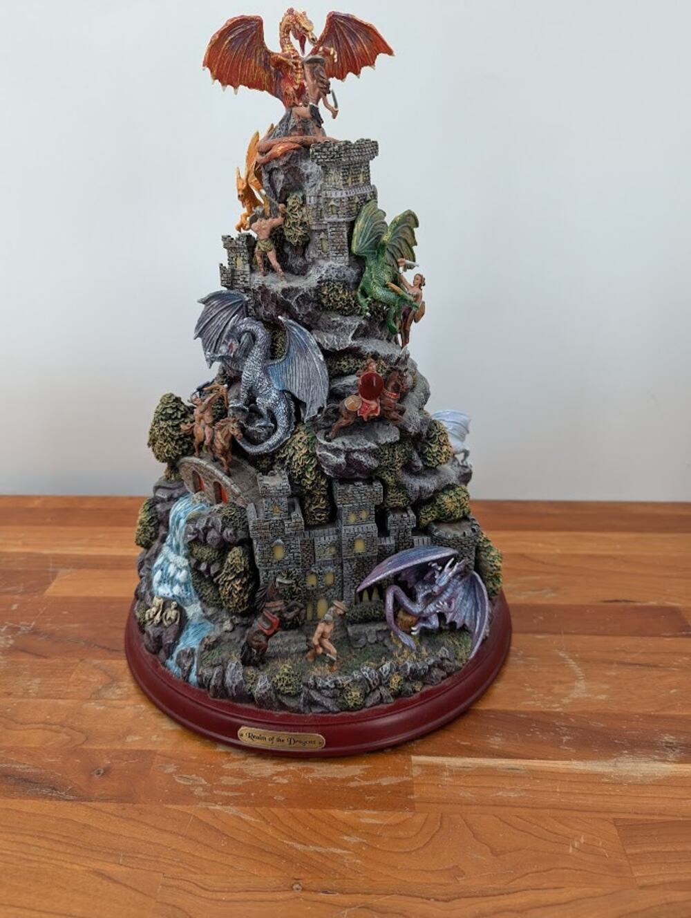 Bradford Editions 2007 "Realm Of The Dragons" Mystical Mountain